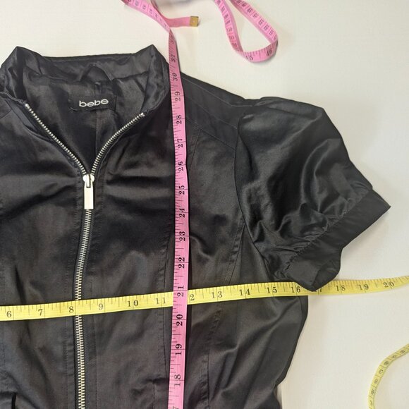 Bebe Size *XS/S Black Mini Dress - Picture 12 of 16